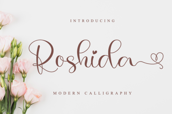 Roshida Font Poster 1