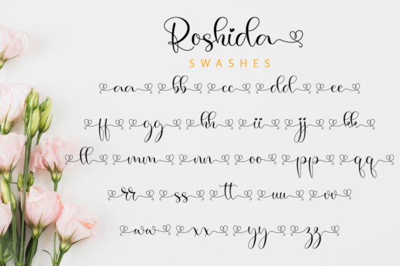 Roshida Font Poster 12