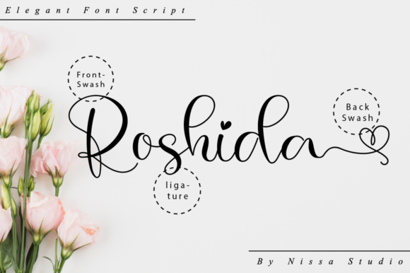 Roshida Font Poster 10