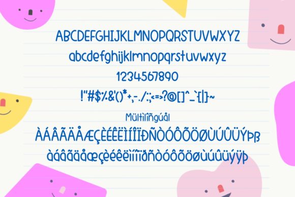 Rosie is Happy Font Poster 11