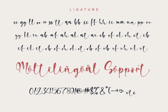 Rossellia Font Poster 12
