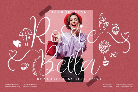 Rossie Bella Font Poster 1
