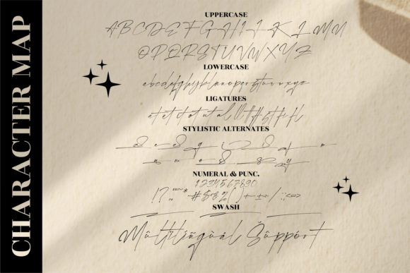 Rostera Signature Font Poster 13