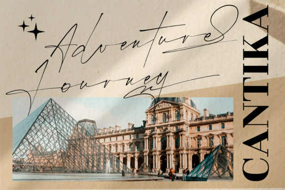 Rostera Signature Font Poster 4