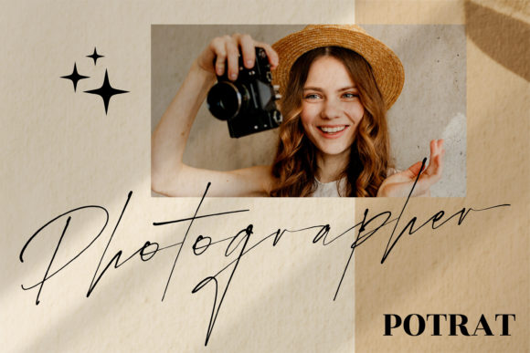 Rostera Signature Font Poster 5