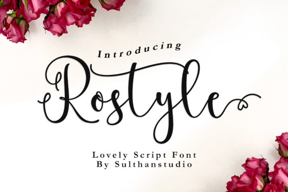 Rostyle Font Poster 1