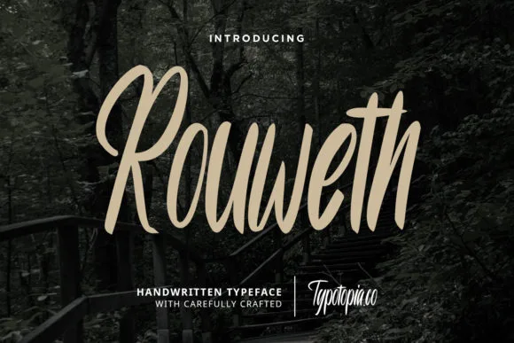 Rouweth Font Rouweth Font Poster 1