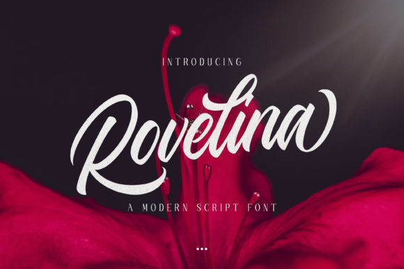 Rovelina Font Poster 1