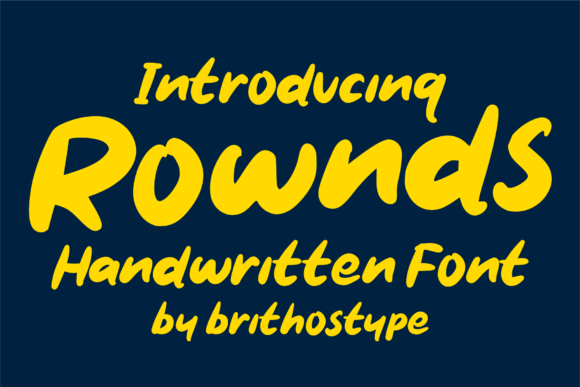 Rownds Font