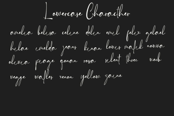 Royal Signature Font Poster 10