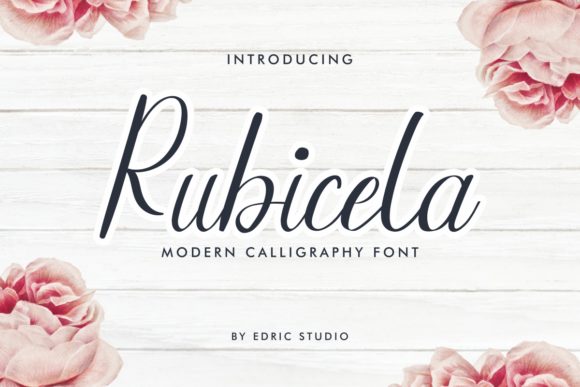 Rubicela Font Poster 1