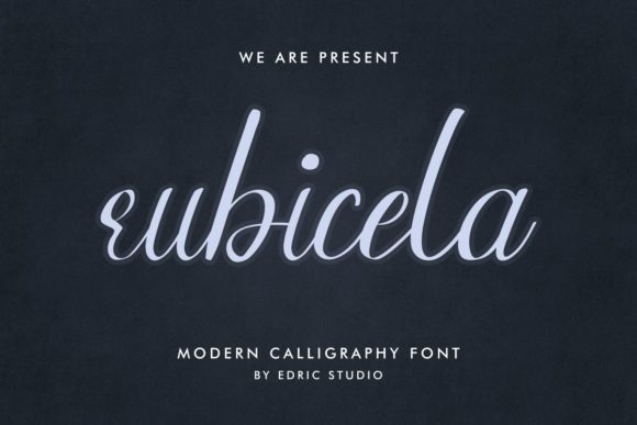Rubicela Font Poster 2