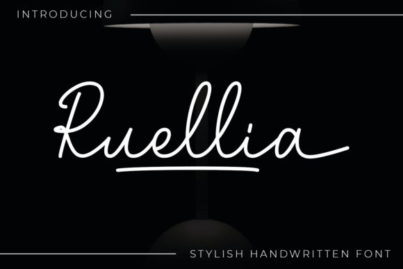 Ruellia Font Poster 1