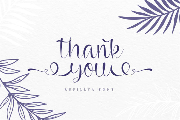 Rufillya Font Poster 6