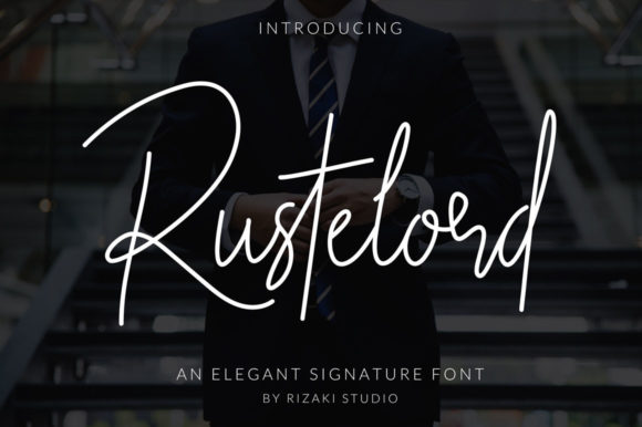 Rustelord Signature Font