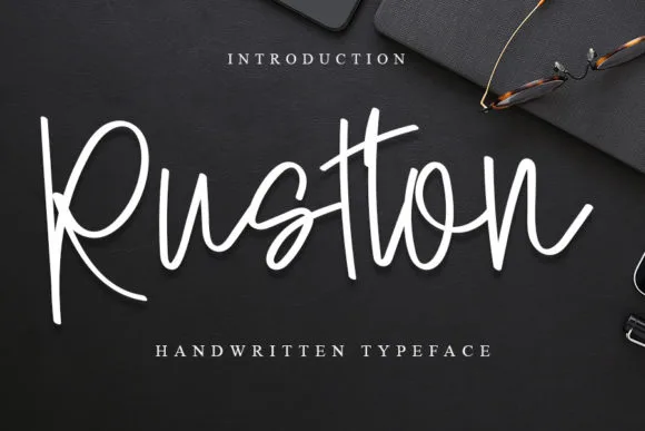 Rustton Font Rustton Font Poster 1