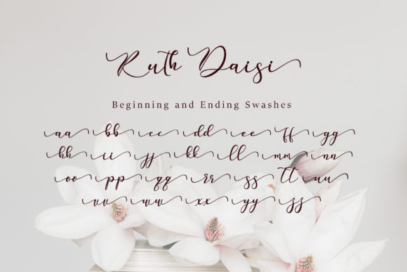 Ruth Daisi Font Poster 8