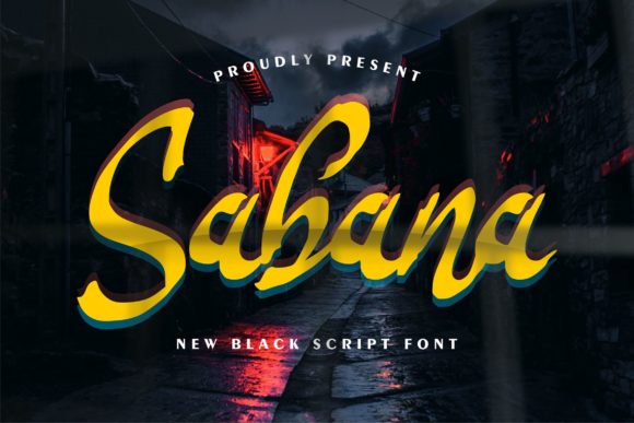 Sabana Font Poster 1