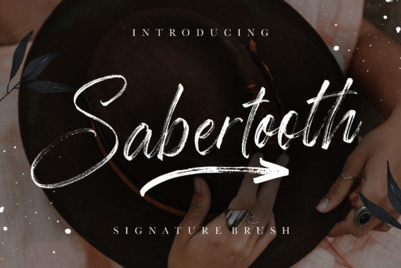 Sabertooth Font Poster 1