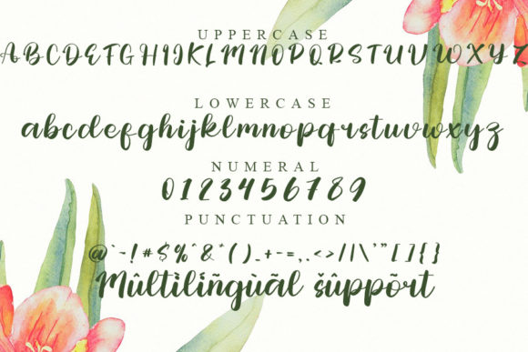 Sabilla Font Poster 7