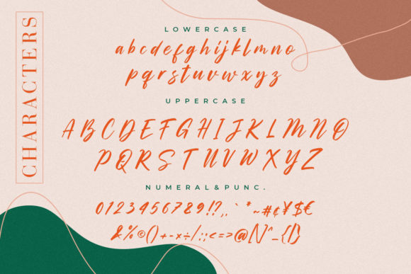 Sachssy Font Poster 8