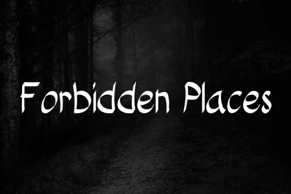 Sacred Woodlands Font Poster 2