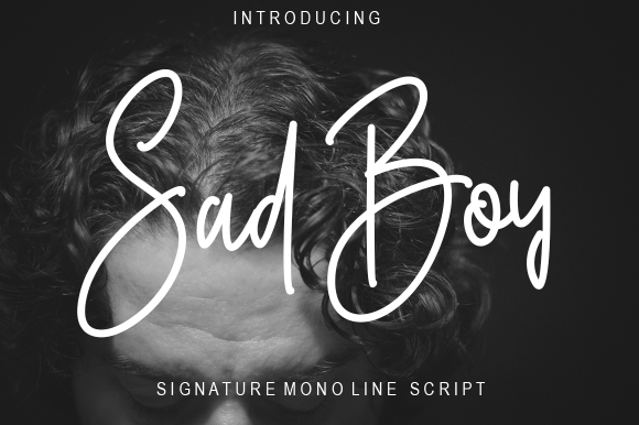 Sad Boy Font