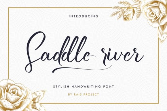 Saddle River Font