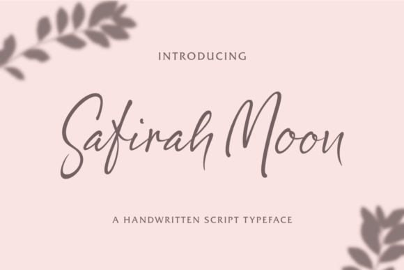 Safirah Moon Font Poster 1