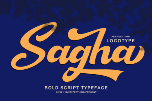 Sagha Font Poster 1