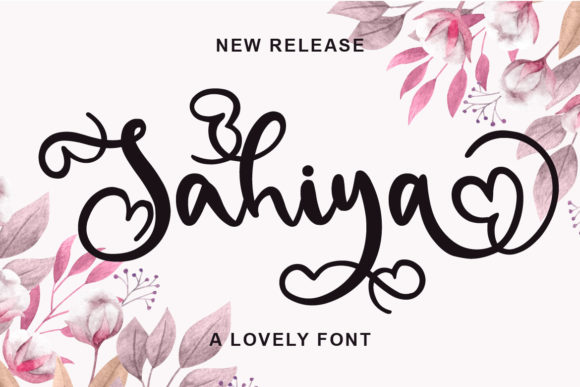 Sahiya Font Poster 1