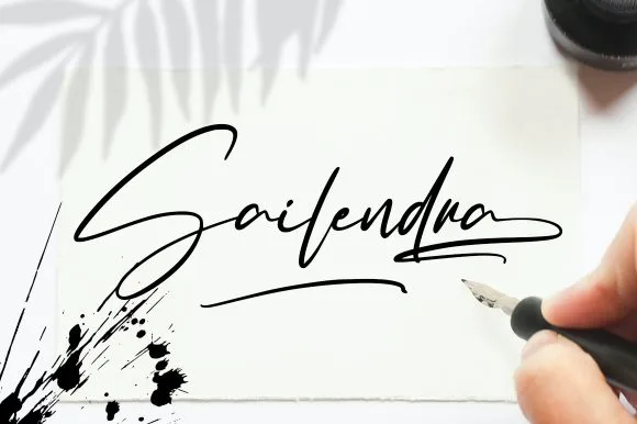 Sailendra Font Sailendra Font Poster 1