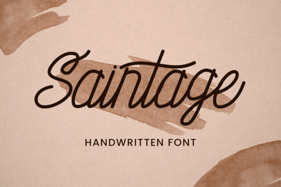 Saintage Font