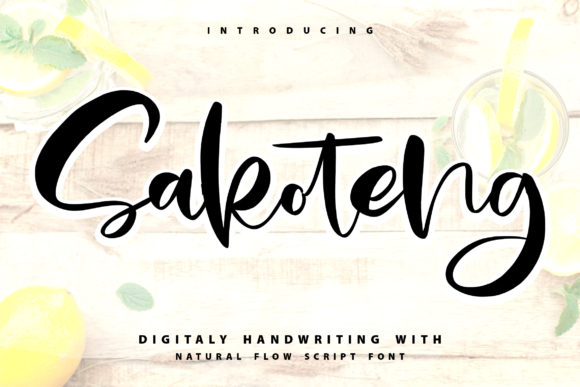 Sakoteng Font