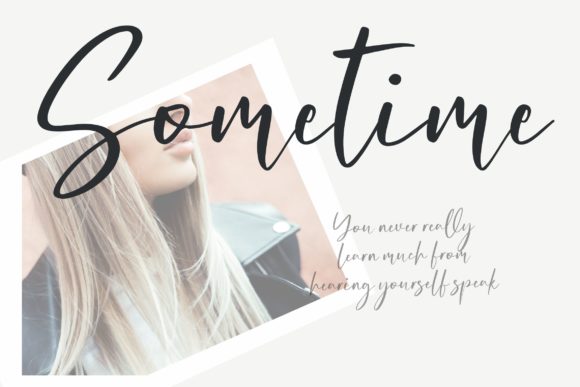 Sallomita Font Poster 4