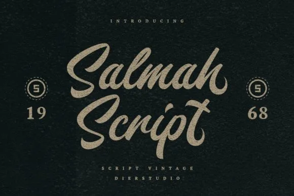Salmah Font Salmah Font Poster 1