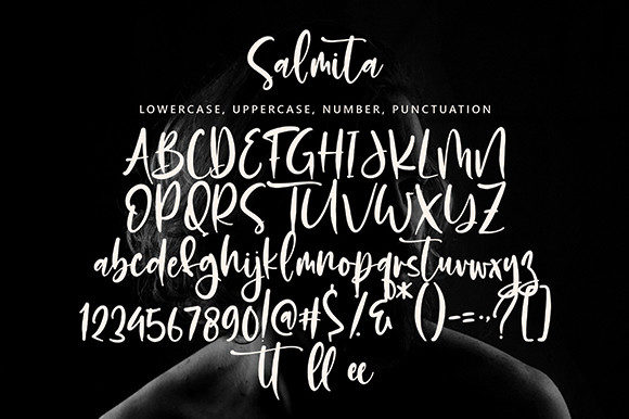 Salmita Font Poster 9