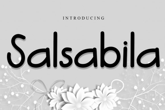 Salsabila Font Poster 1