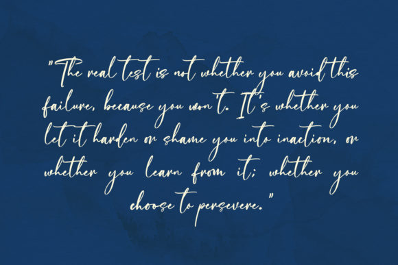 Salvadores Signature Font Poster 2