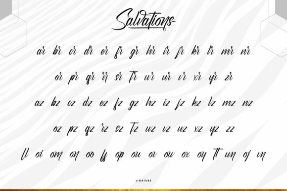 Salvations Font Poster 7