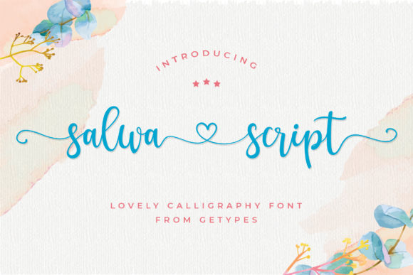 Salwa Font Poster 1