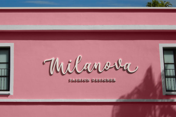 Samantha Font Poster 6