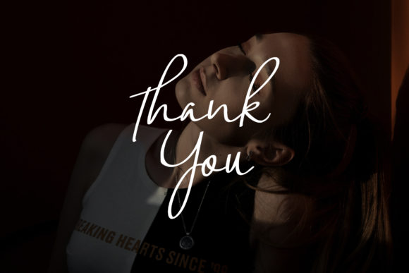 Samantha Font Poster 10