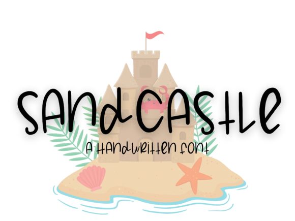 Sandcastle Font Poster 1