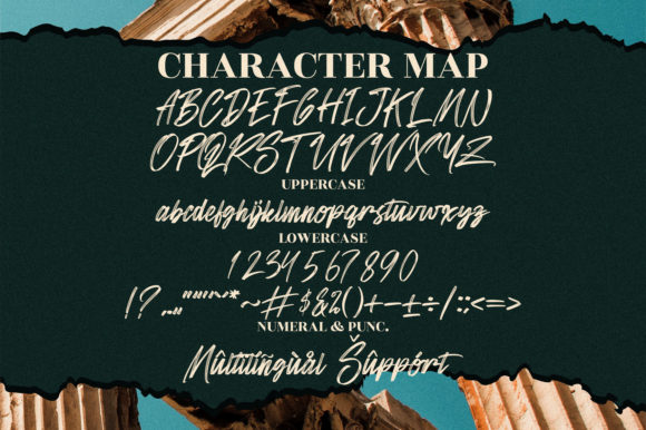 Sandershon Font Poster 13