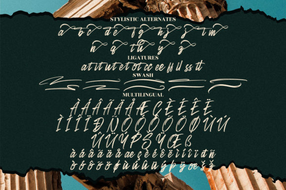 Sandershon Font Poster 14