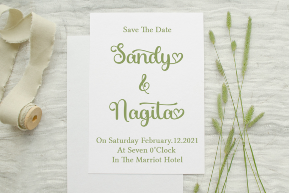 Sandra Font Poster 3