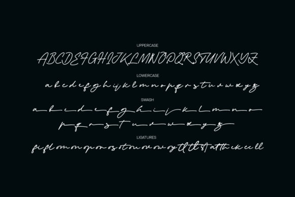 Sandstone Font Poster 8