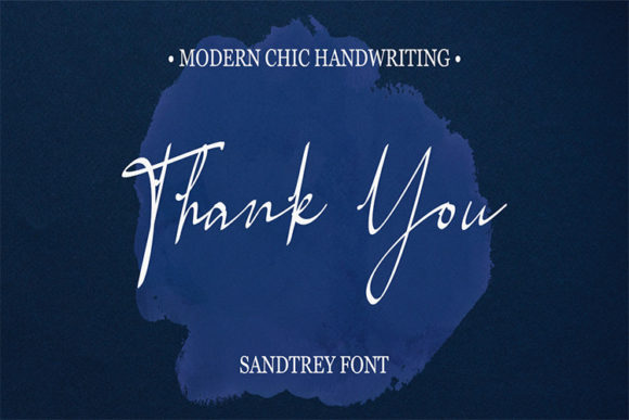 Sandtrey Font Poster 10