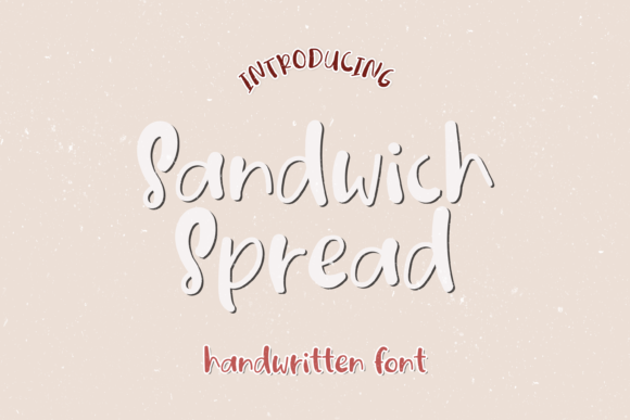 Sandwich Spread Font